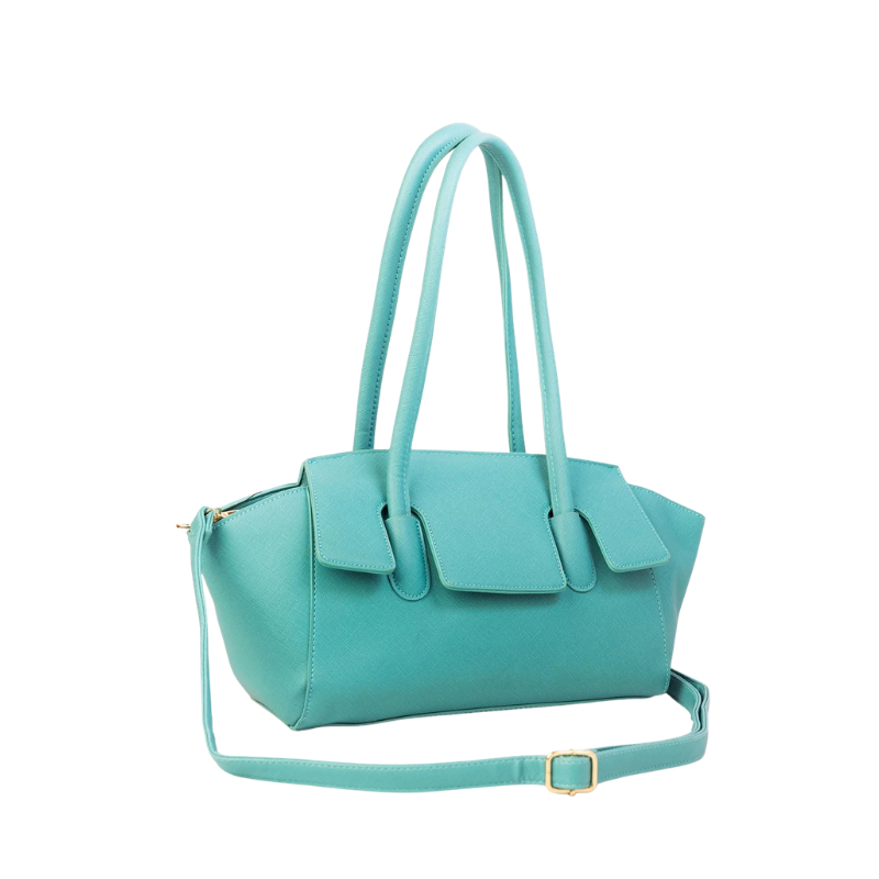 Ferozi Structured Rexine Handbag