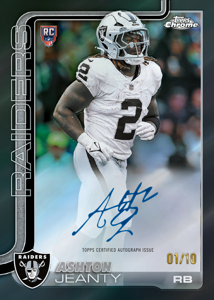 2025 Topps Chrome Football Delight Box - Image 10
