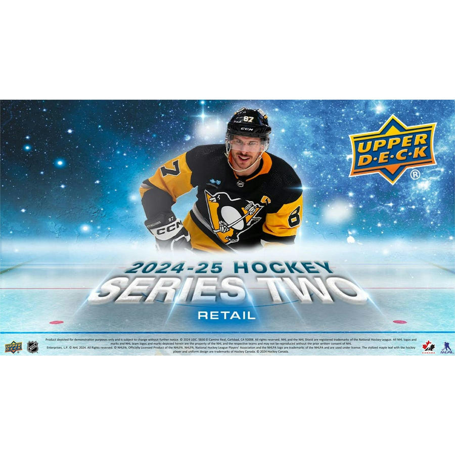 2024/25 Upper Deck Series 2 Hockey Tin Case (12 Ct.) - Image 8