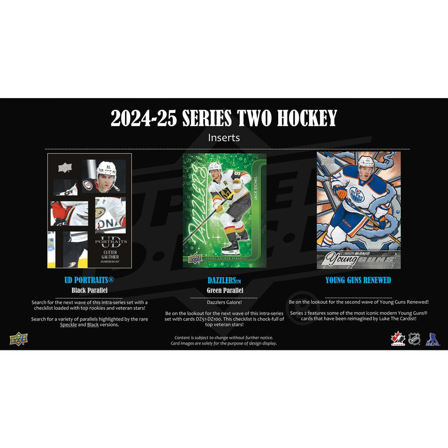 2024/25 Upper Deck Series 2 Hockey Tin Case (12 Ct.) - Image 9