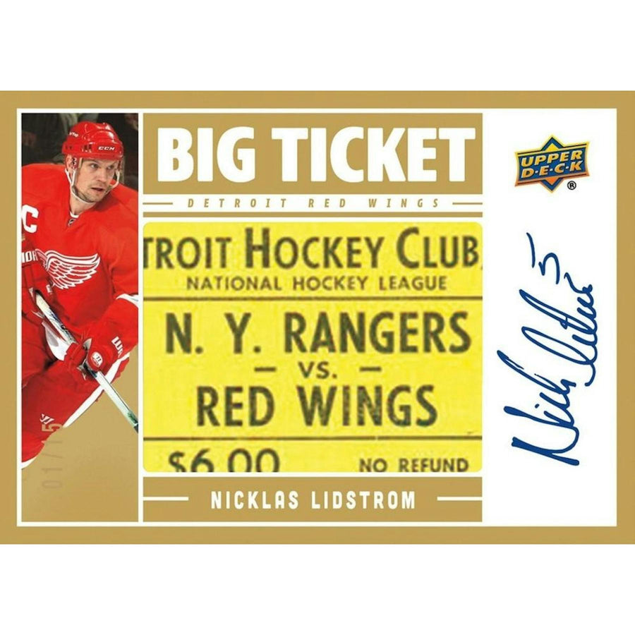 2025/26 Upper Deck Detroit Red Wings Centennial Hockey Hobby 16-Box Case - Image 9