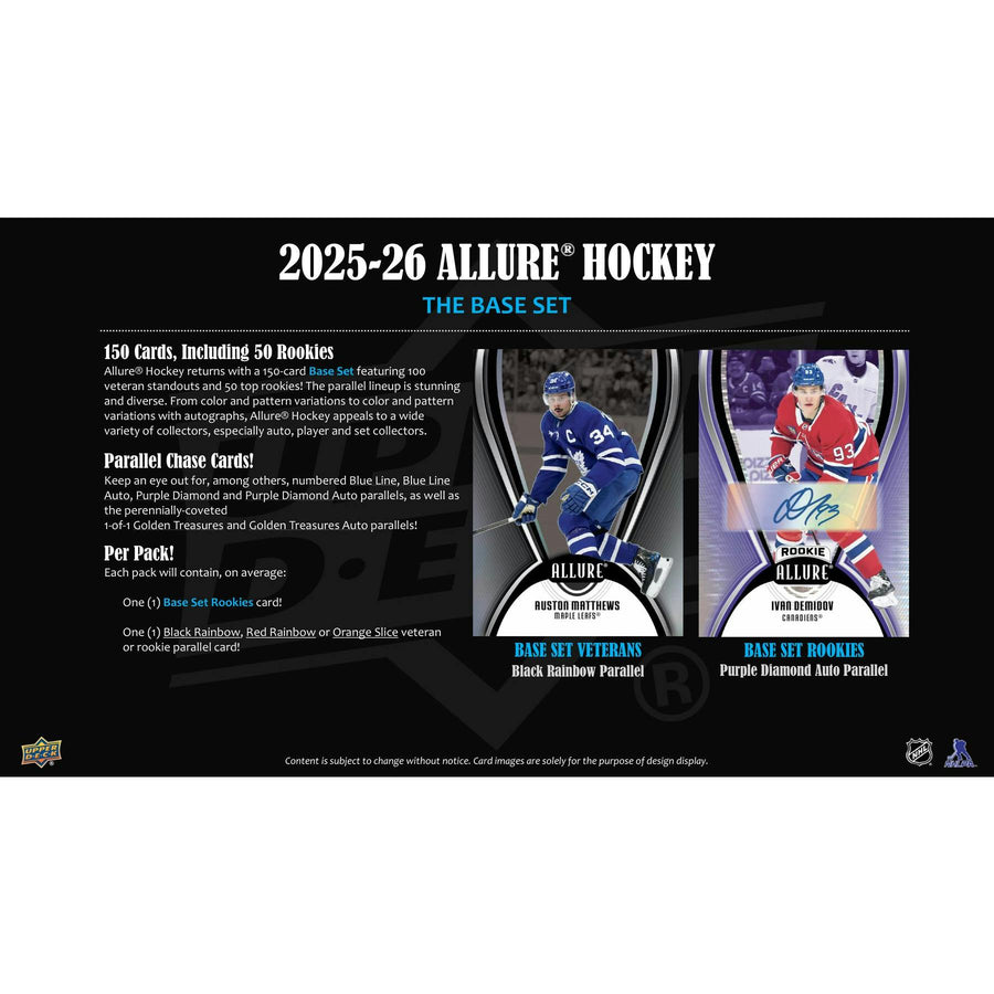 2025/26 Upper Deck Allure Hockey Hobby 18-Box Case - Image 8