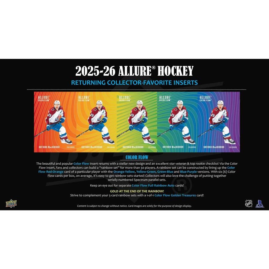 2025/26 Upper Deck Allure Hockey Hobby 18-Box Case - Image 9