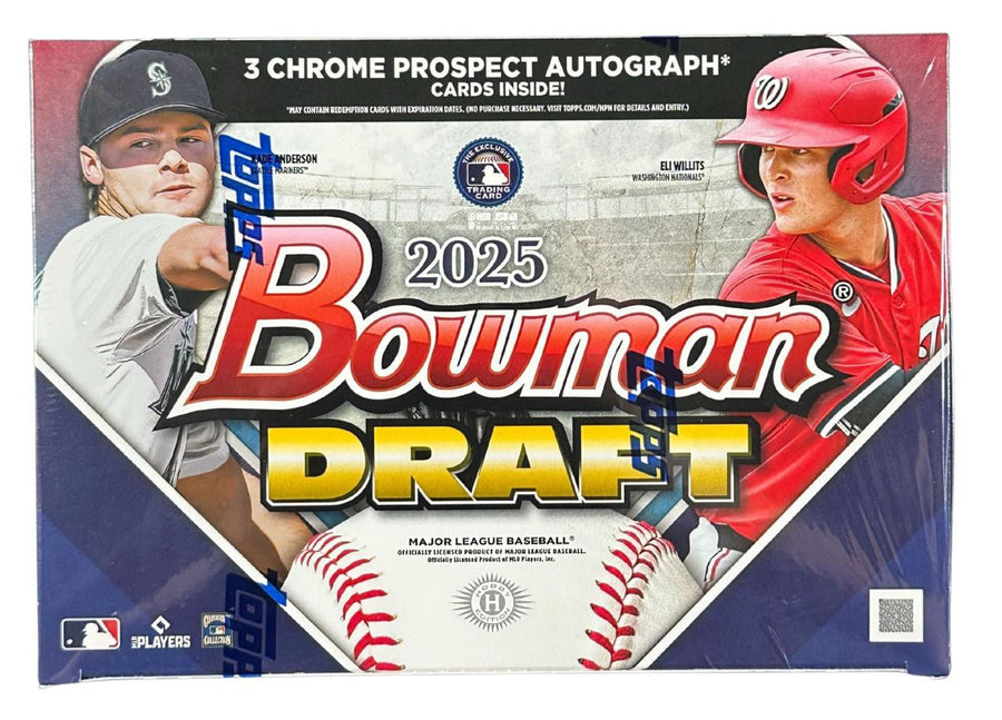 2025 Bowman Draft Baseball Breaker’s Delight 6 Box Case