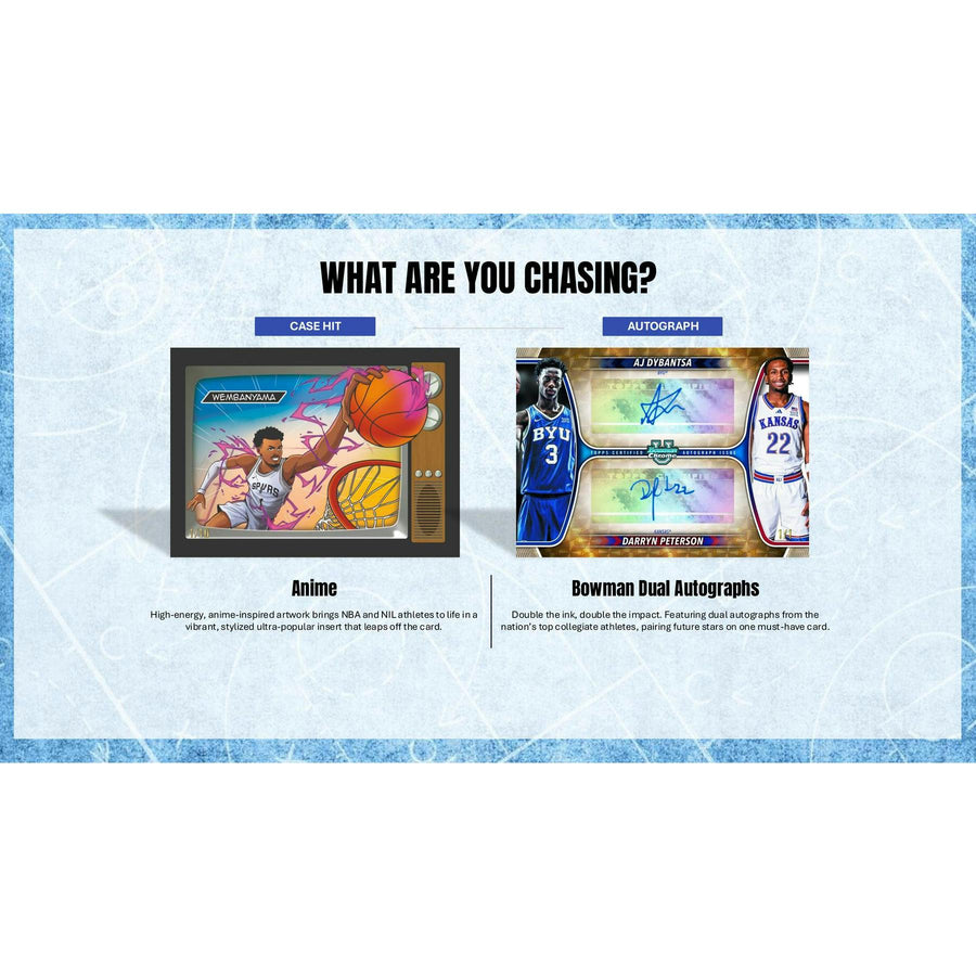 2025/26 Bowman Basketball Hobby Jumbo 8-Box Case - Image 20