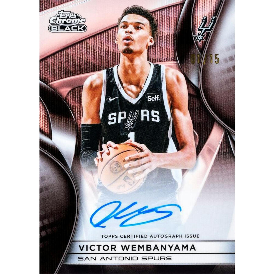 2025/26 Topps Chrome Black Basketball Hobby Box (Presell) - Image 16