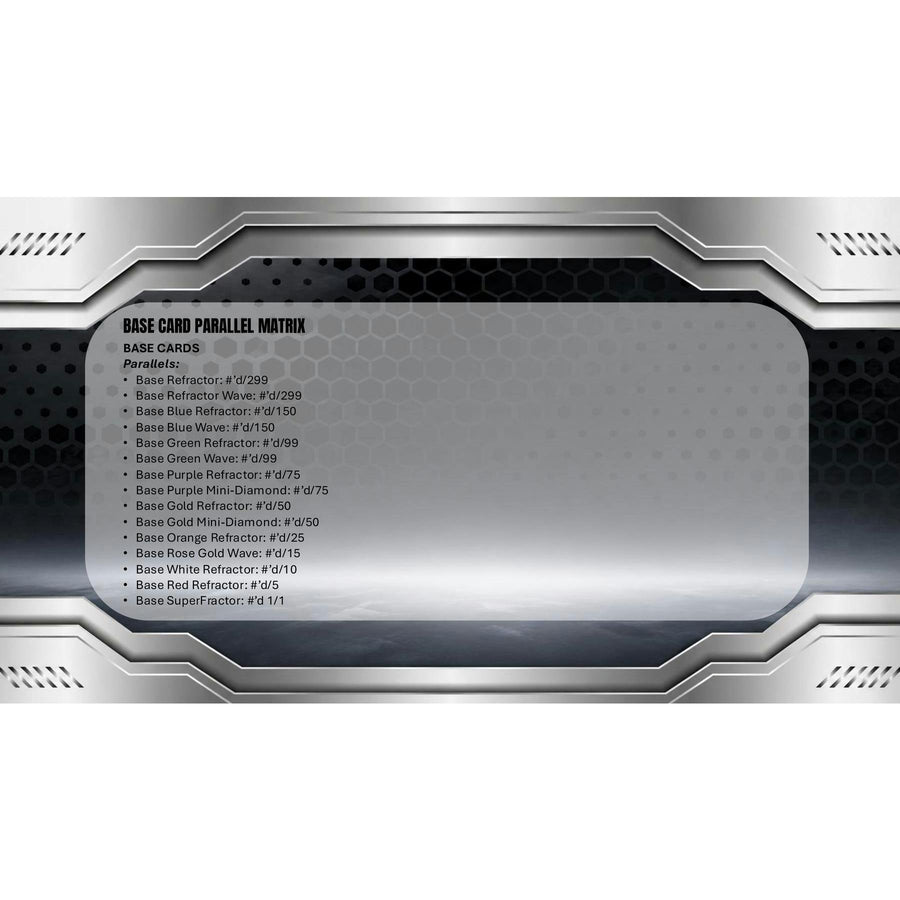 2025/26 Topps Chrome Black Basketball Hobby Box (Presell) - Image 9