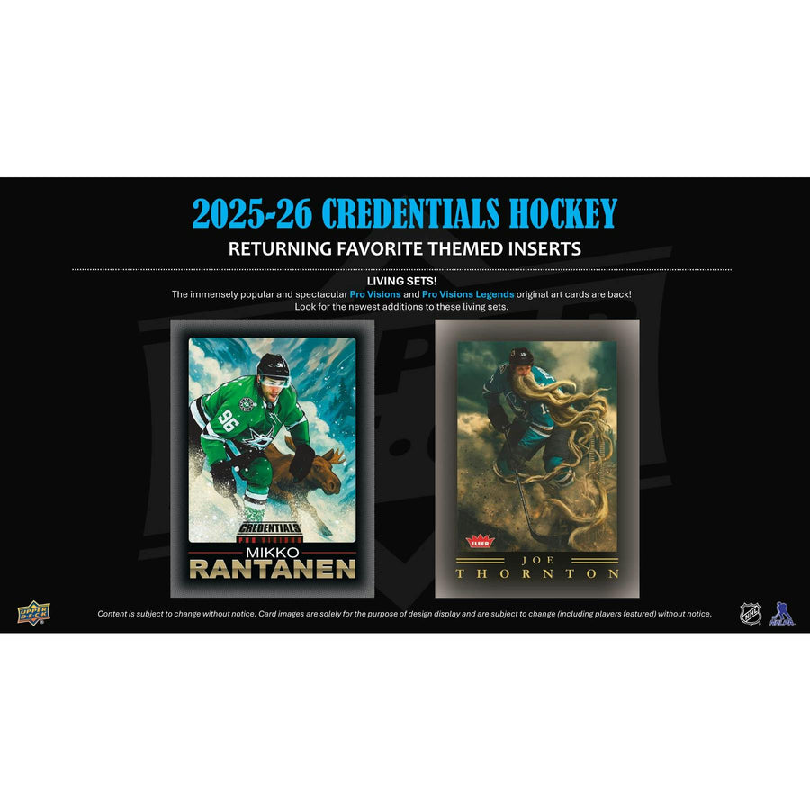 2025/26 Upper Deck Credentials Hockey Hobby 20-Box Case - Image 10