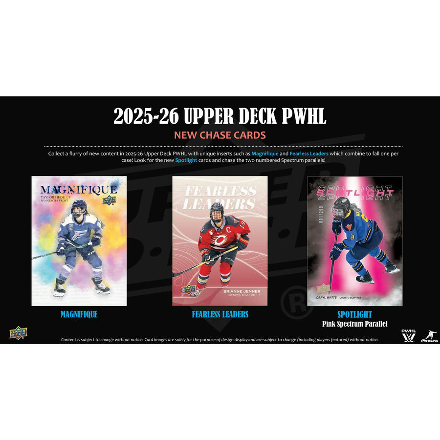 2025/26 Upper Deck PWHL Hockey Hobby 16-Box Case - Image 10