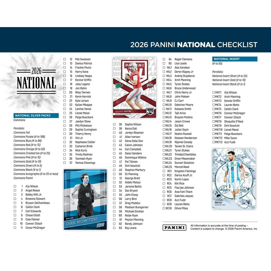 2026 Panini National VIP Online Exclusive Sealed Box (Gold Packs & Gem Box) - Image 6