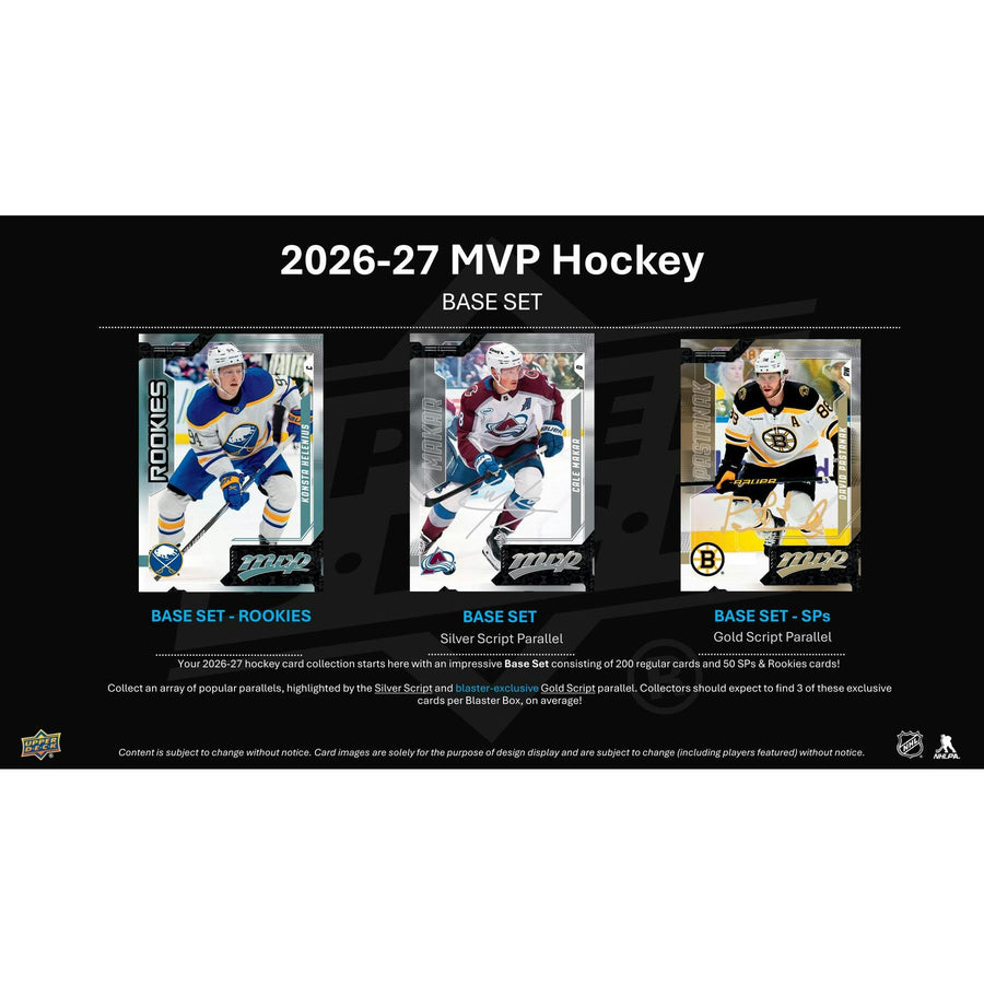 2026/27 Upper Deck MVP Hockey 36-Pack Retail 20-Box Case - Image 6