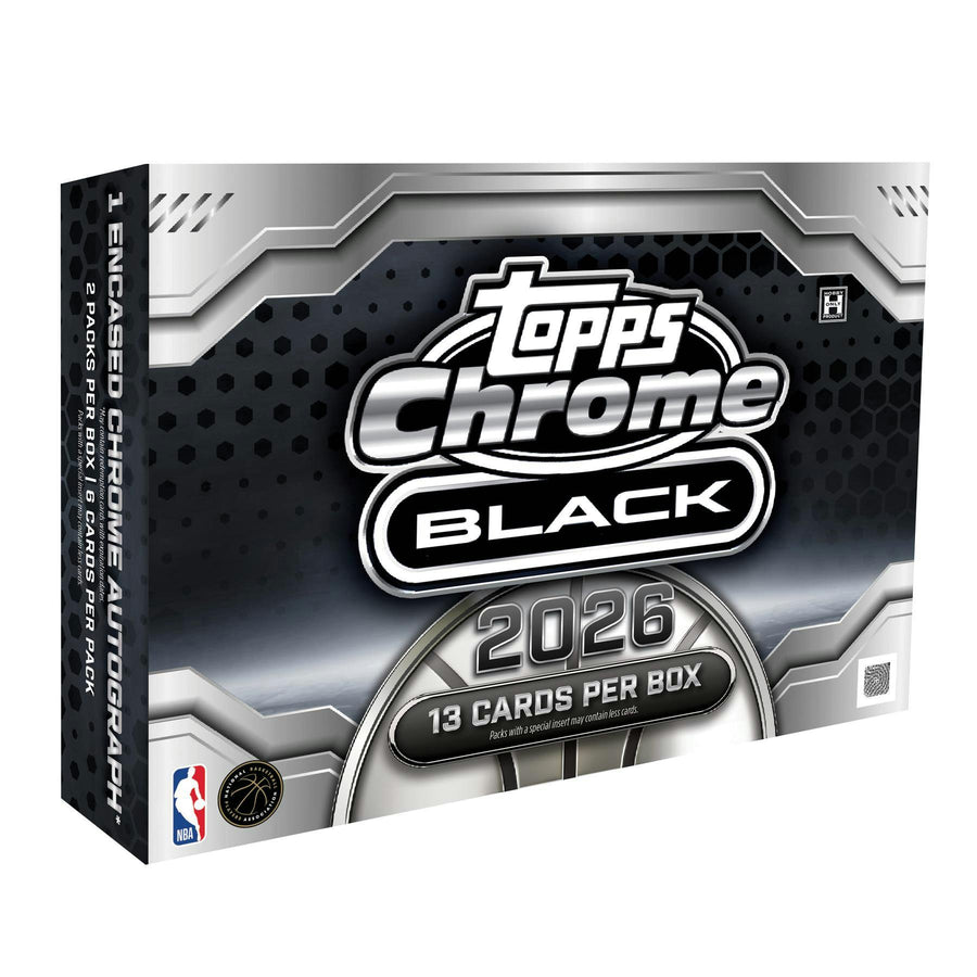 2025/26 Topps Chrome Black Basketball Hobby Box (Presell) - Image 3