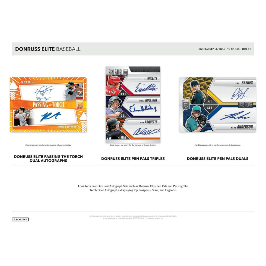 2026 Panini Donruss Elite Baseball Hobby 12-Box Case - Image 6