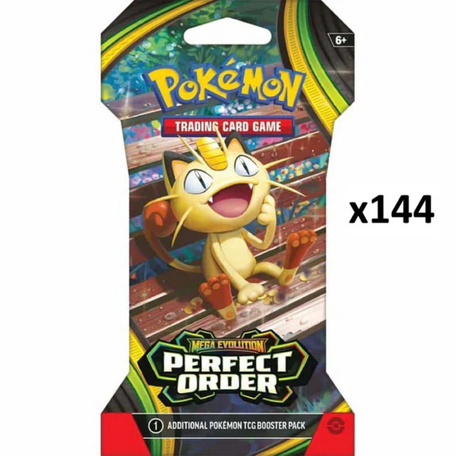Pokemon: Mega Evolution Perfect Order 144ct Sleeved Booster Case (ME03)