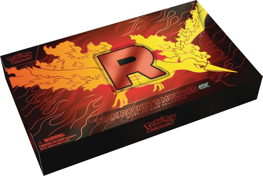 Pokemon: Team Rocket’s Moltres ex Ultra Premium Collection - Image 2