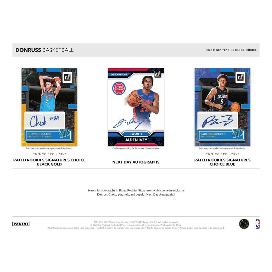 2022/23 Panini Donruss Basketball Choice 20-Box Case - Image 5