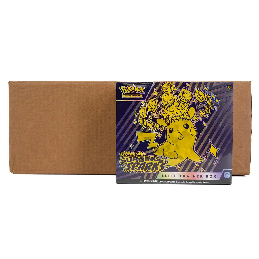 Pokemon Scarlet & Violet: Surging Sparks Elite Trainer 10-Box Case - Image 4