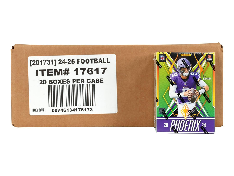 2024 Panini Phoenix Football Blaster Hobby 20-Box Case (Teal Parallels!) - Image 3