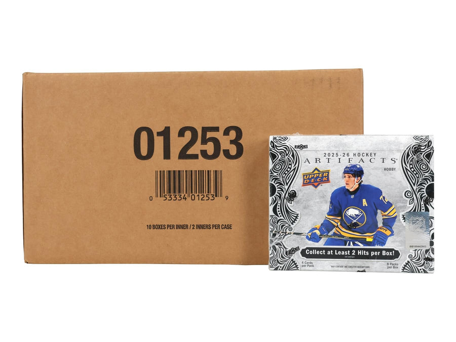 2025/26 Upper Deck Artifacts Hockey Hobby 20-Box Case