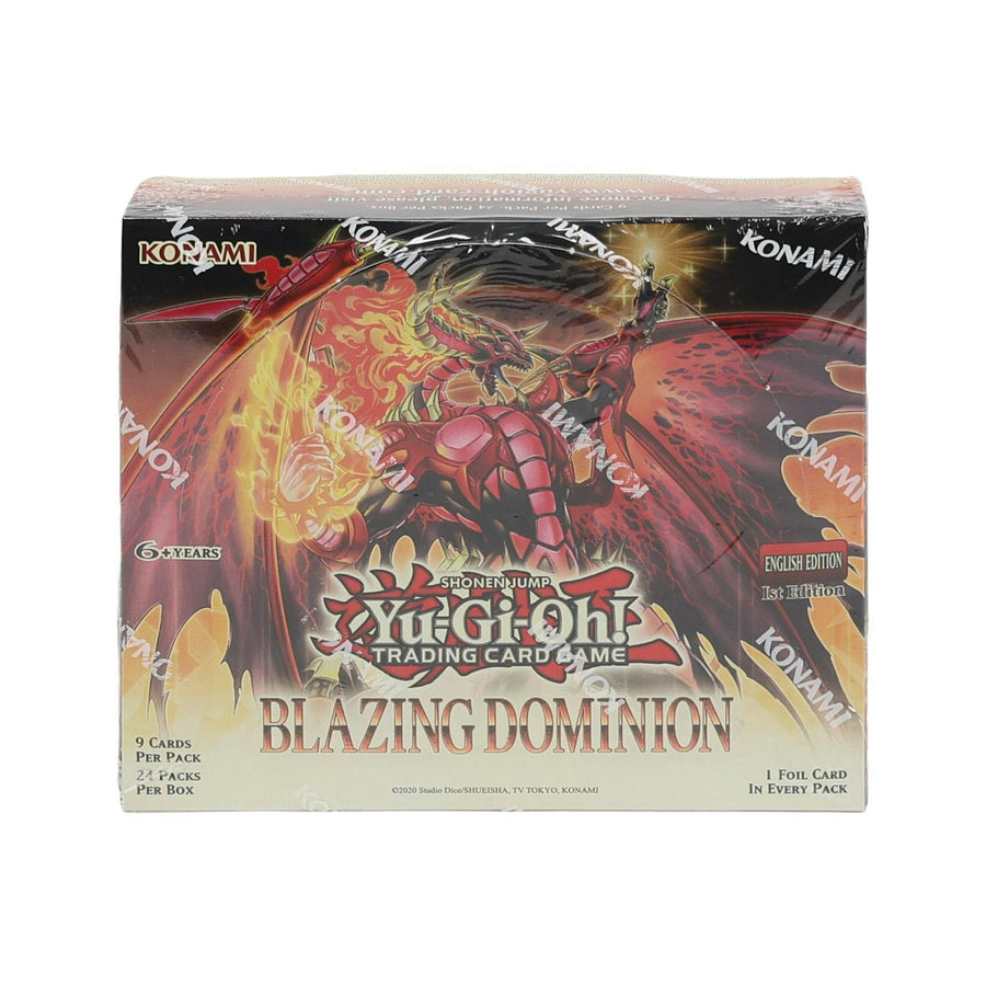 Yu-Gi-Oh Blazing Dominion Booster 12-Box Case - Image 2