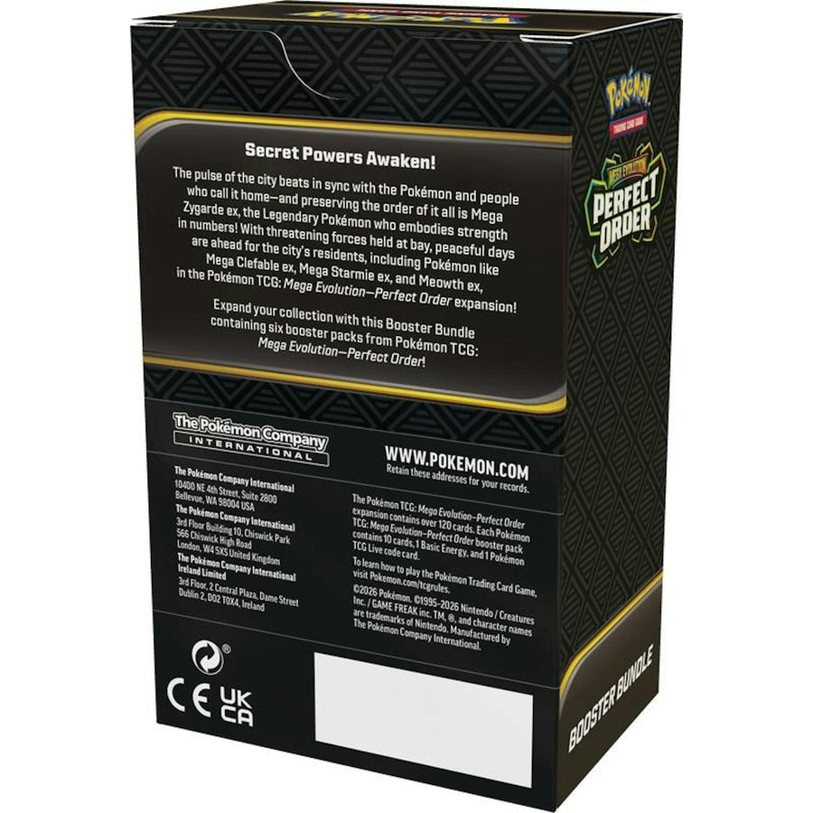 Pokemon Mega Evolution: Perfect Order 6-Pack Booster 25-Bundle Case - Image 2