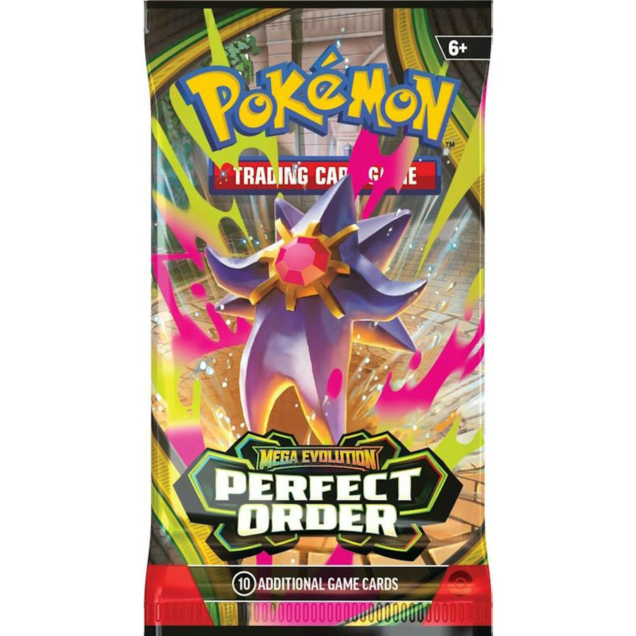 Pokemon Mega Evolution: Perfect Order 6-Pack Booster 25-Bundle Case - Image 8