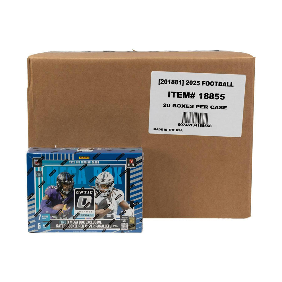 2025 Panini Donruss Optic Football Mega Hobby 20-Box Case - Image 3