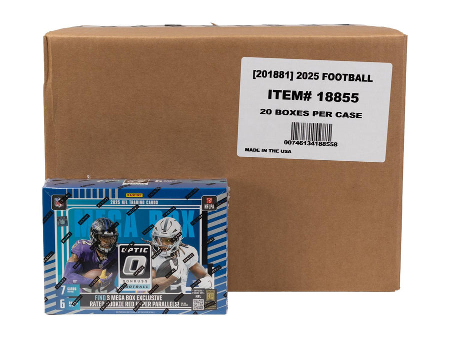2025 Panini Donruss Optic Football Mega Hobby 20-Box Case - Image 2