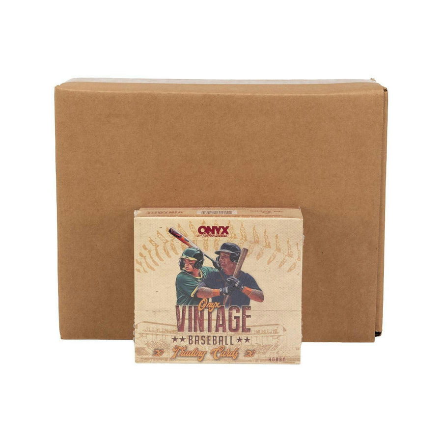 2026 Onyx Vintage Baseball Hobby 6-Box Case - Image 4