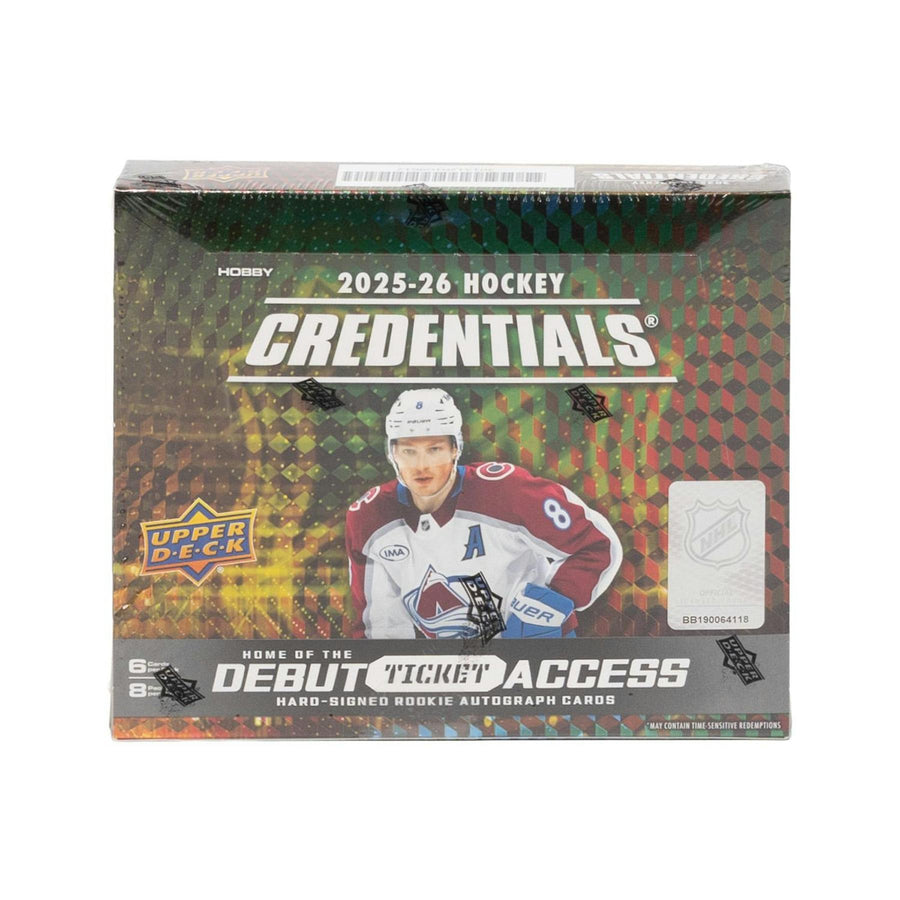 2025/26 Upper Deck Credentials Hockey Hobby 20-Box Case - Image 4