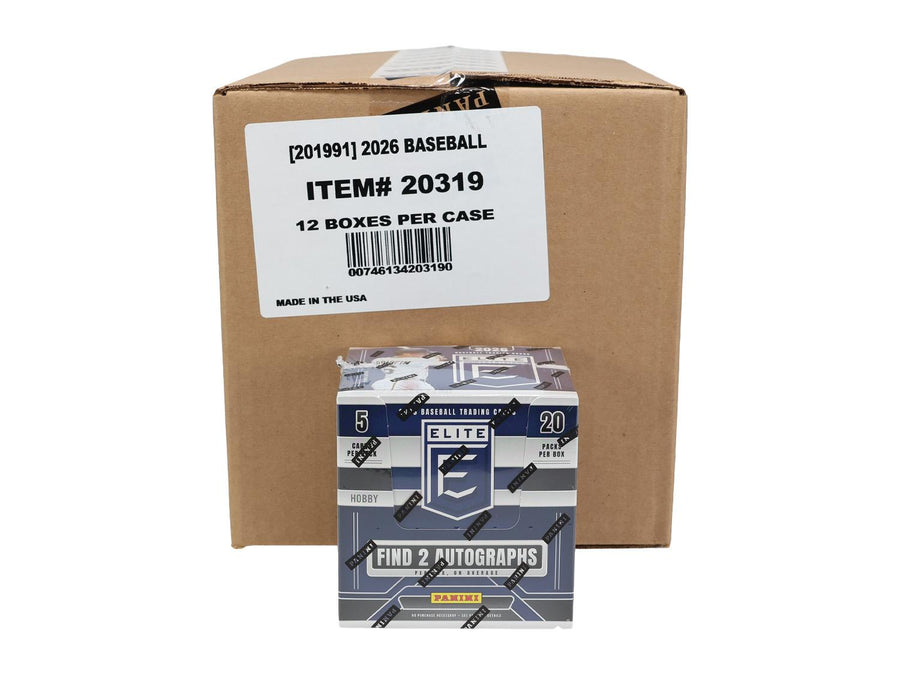 2026 Panini Donruss Elite Baseball Hobby 12-Box Case - Image 2
