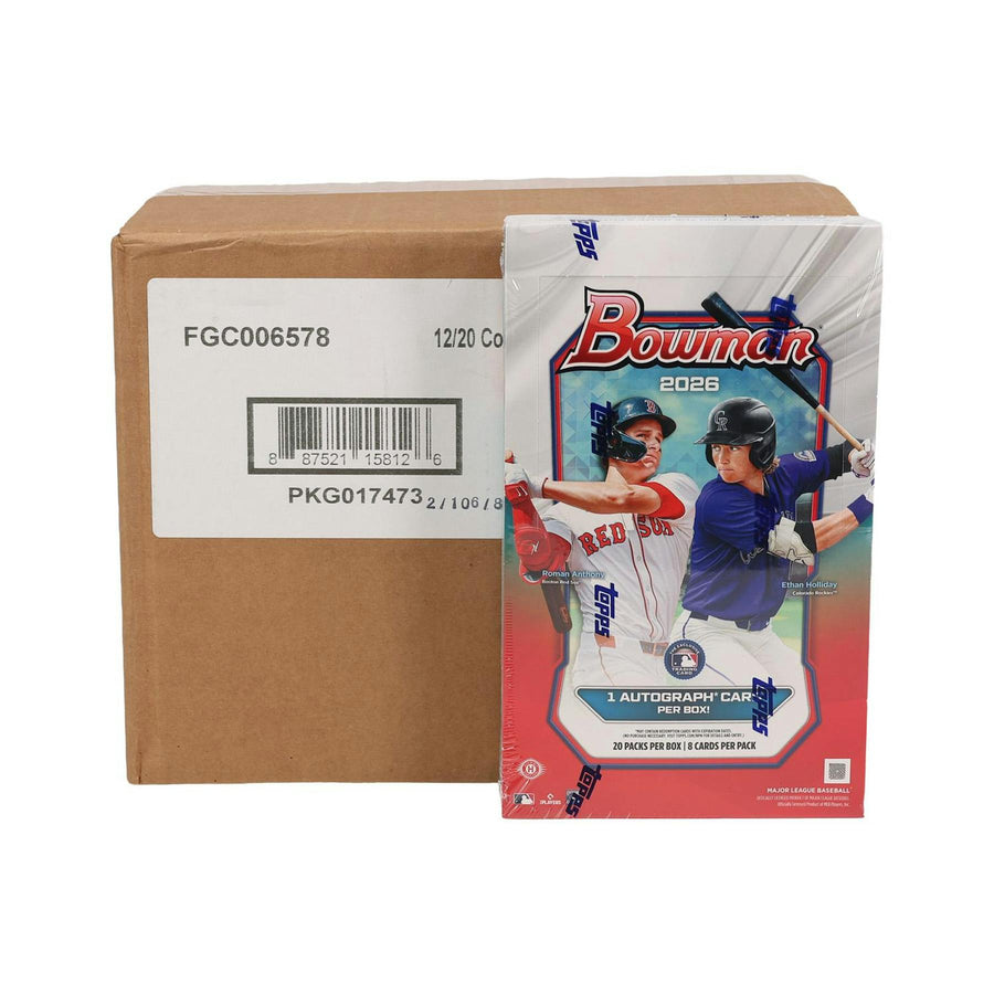 2026 Bowman Baseball Hobby 12-Box Case - Image 2