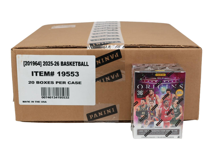 2025/26 Panini Origins EuroLeague Basketball H2 20-Box Case - Image 3