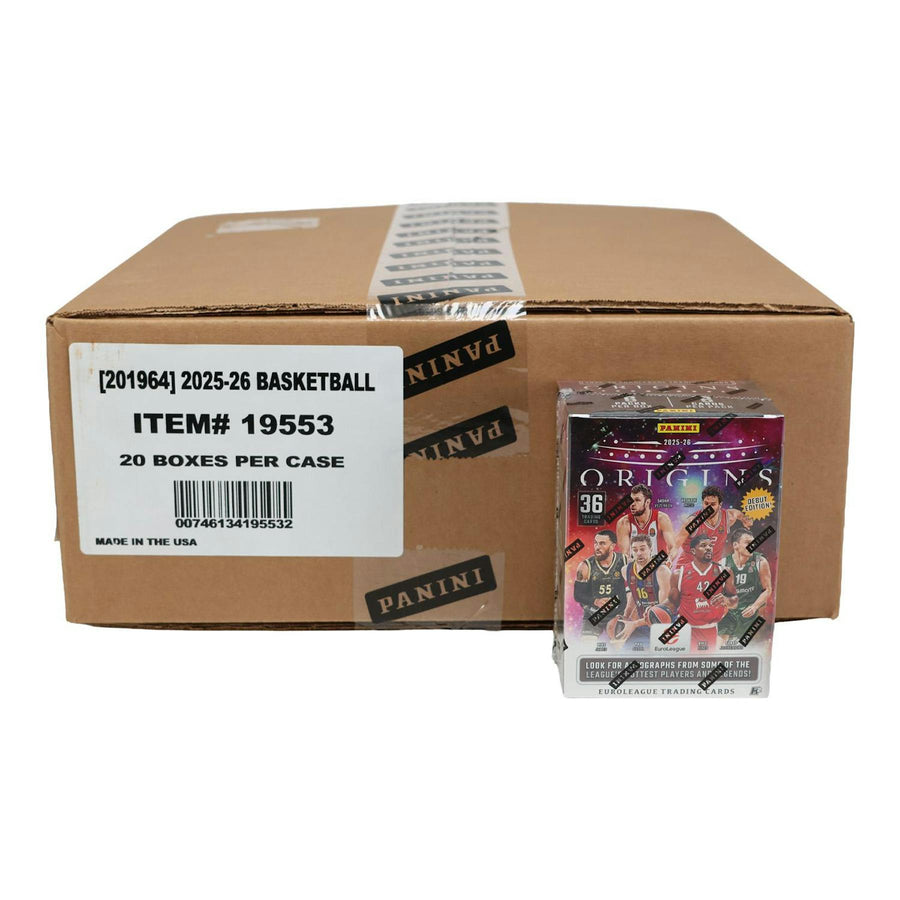 2025/26 Panini Origins EuroLeague Basketball H2 20-Box Case - Image 2