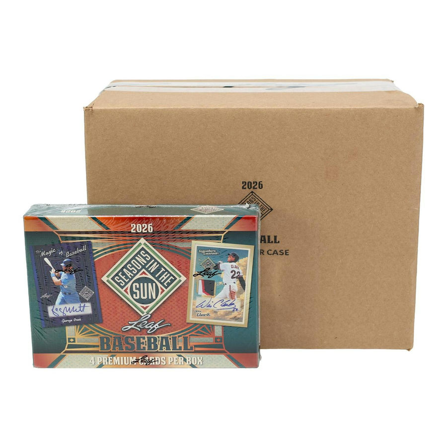 2026 Leaf Seasons in the Sun Baseball Hobby 10-Box Case - Image 2