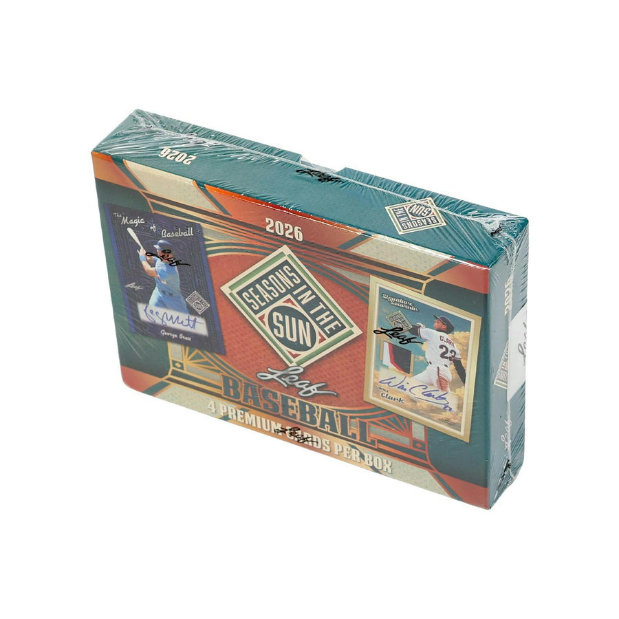 2026 Leaf Seasons in the Sun Baseball Hobby 10-Box Case - Image 7