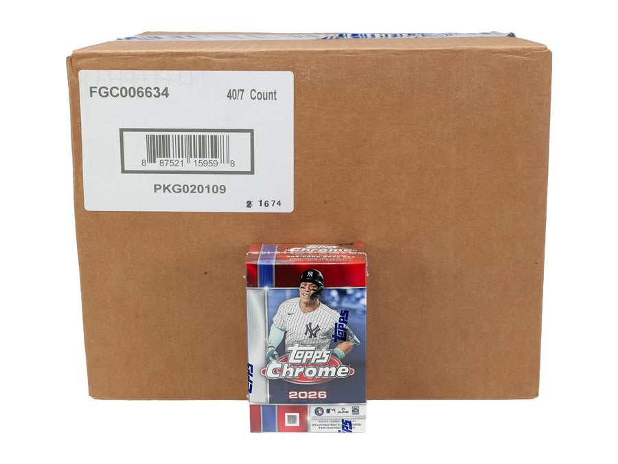 2026 Topps Chrome Baseball Blaster 40-Box Case - Image 2