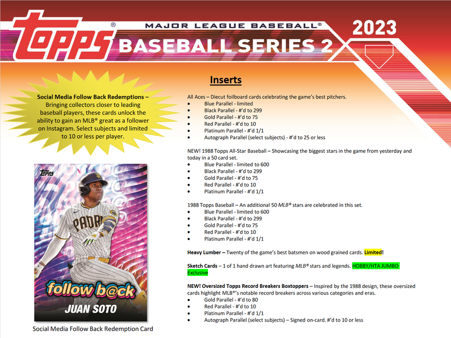 2023 Topps Series 2 Baseball Hobby 12 Box Case - Image 4
