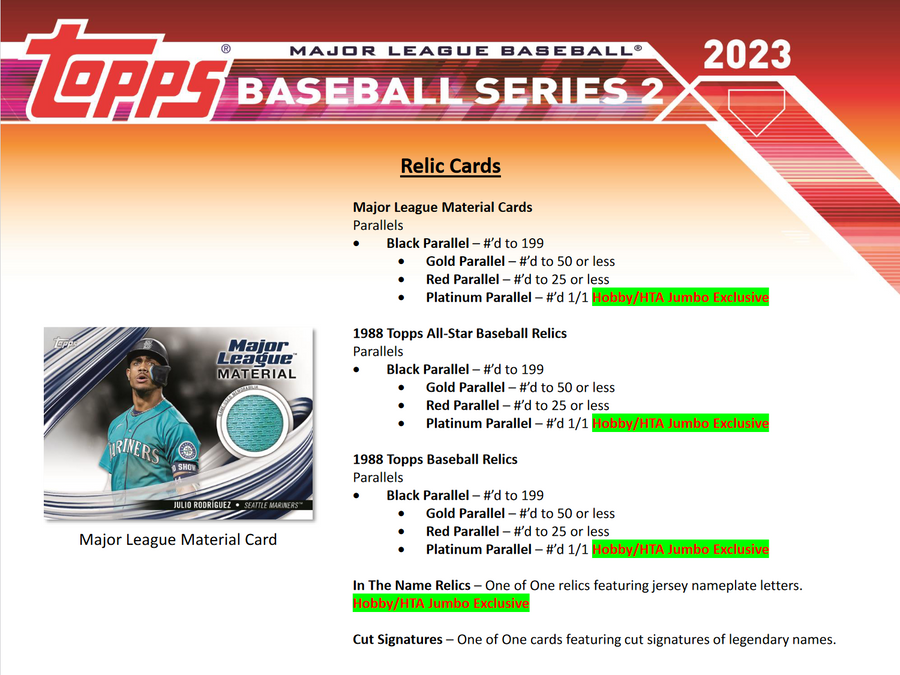 2023 Topps Series 2 Baseball Hobby 12 Box Case - Image 9