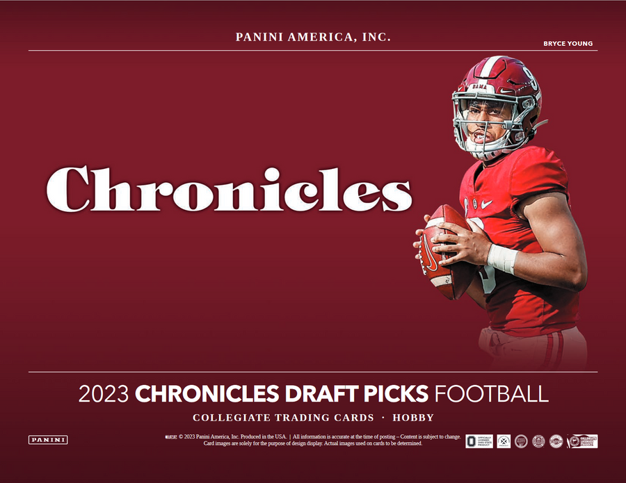 2023 Panini Chronicles Draft Picks Football Hobby 16 Box Case - Image 3