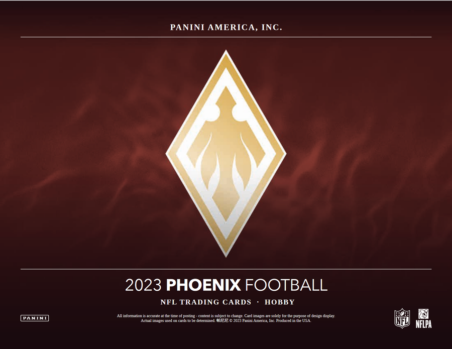 2023 Panini Phoenix Football Hobby 16 Box Case - Image 2
