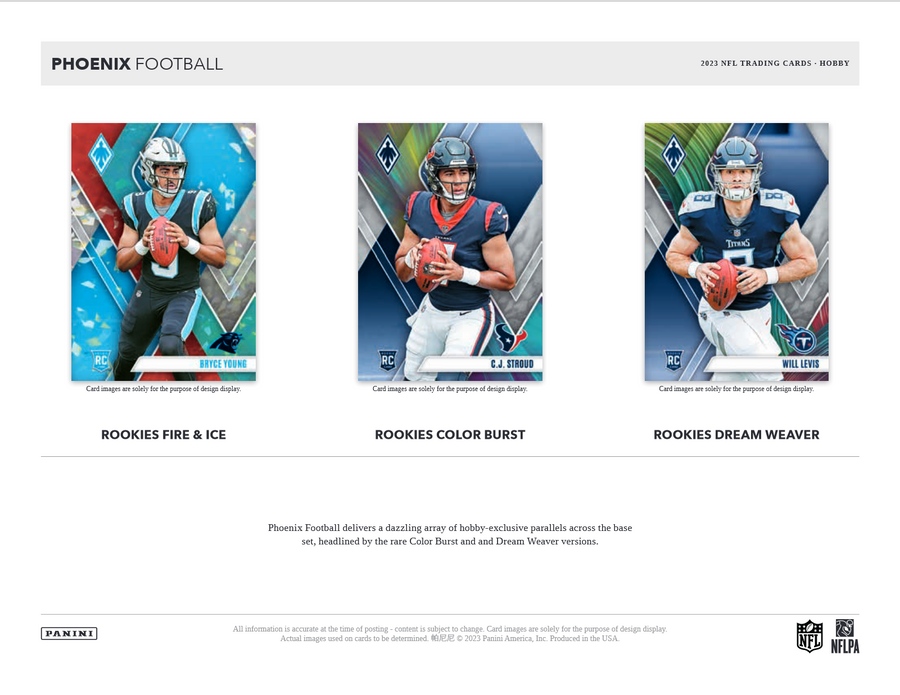 2023 Panini Phoenix Football Hobby 16 Box Case - Image 3
