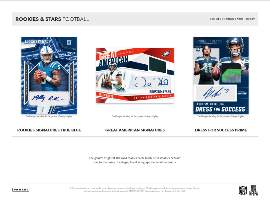 2023 Panini Rookies & Stars Football Hobby 14 Box Case - Image 6