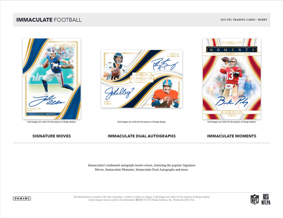 2023 Panini Immaculate Football Hobby 6 Box Case - Image 4