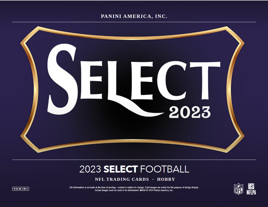 2023 Panini Select Football Hobby 12 Box Case - Image 2