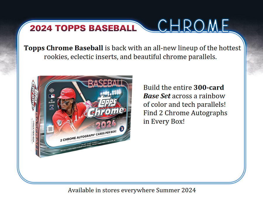 2024 Topps Chrome Baseball Breaker Delight Box - Image 2
