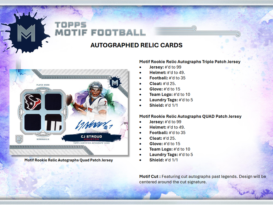 2023 Topps Motif Football Hobby Box - Image 7