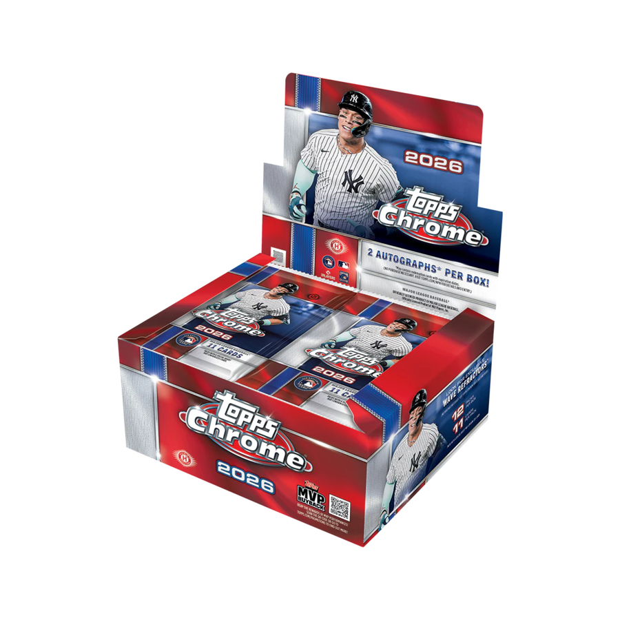 2026 Topps Chrome Baseball Jumbo Box