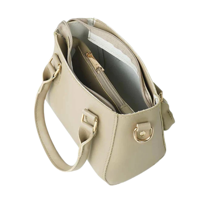 Beige Casual Handbag - Image 3
