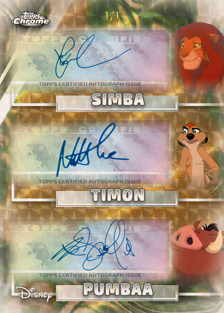 2026 Topps Chrome Disney Hobby 8 Box Case - Image 14